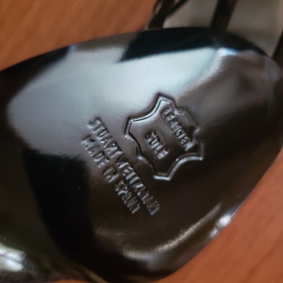 Stuart Weitzman Black Lace, Peep-Toe Pumps - Picture 5 of 8